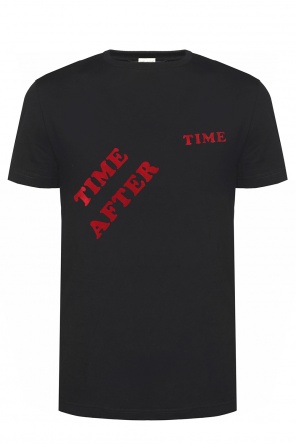 T-shirt with velvet lettering, zdjęcie 1 T-shirt with velvet lettering od Saint Laurent